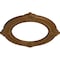 Ekena Millwork Benson Ceiling Medallion (Fits Canopies up to 8"), 13 1/8"OD x 8"ID x 5/8"P, Smokey Topaz CM13BNSTF - alternate 2